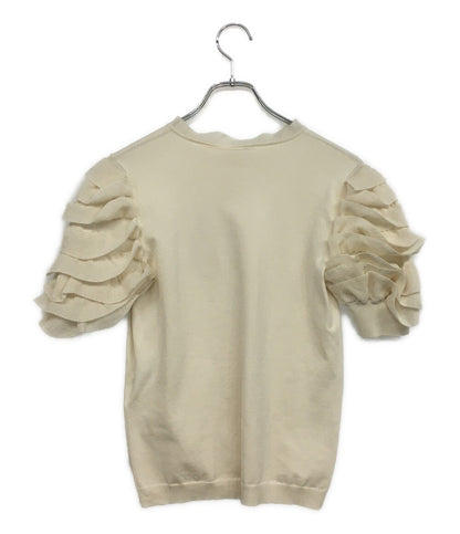 クロエ 半袖フリルニット 24SS CHC24UMP15510107XS レディース SIZE XS Chloe