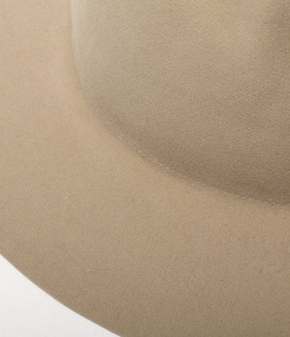 キジマタカユキ 美品 ハット BEAVER HAIR FELT HAT EW-202002 メンズ SIZE 1 KIJIMA TAKAYUKI