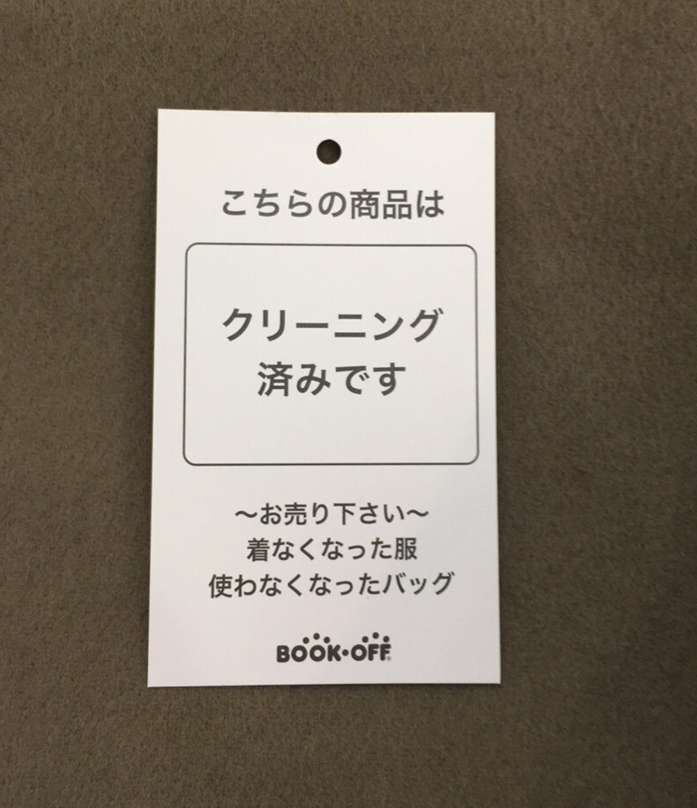 ギャルリーヴィー ウールダブルフェイスコート ショート ノーカラー レディース SIZE 36 GALERIE VIE