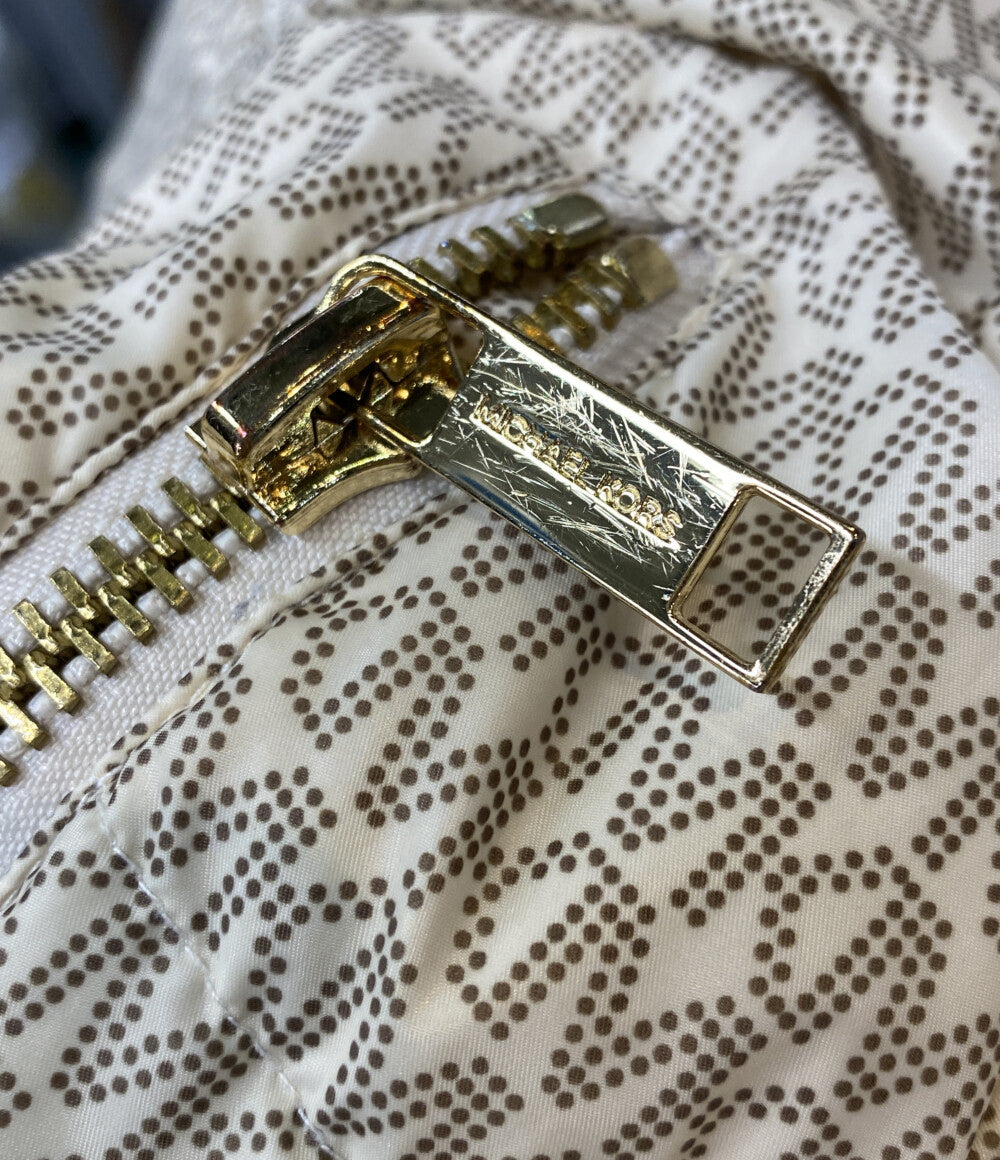マイケルコース 総柄ダウンジャケット フード レディース SIZE S MICHAEL KORS