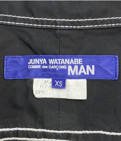 ジュンヤワタナベコムデギャルソンマン 長袖シャツ ステッチデザイン メンズ SIZE XS JUNYA WATANABE COMME des GARCONS MAN