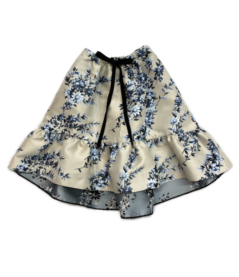 FENDI フラワーボンディングスカート FQ6697 レディース SIZE 40 フェンディ