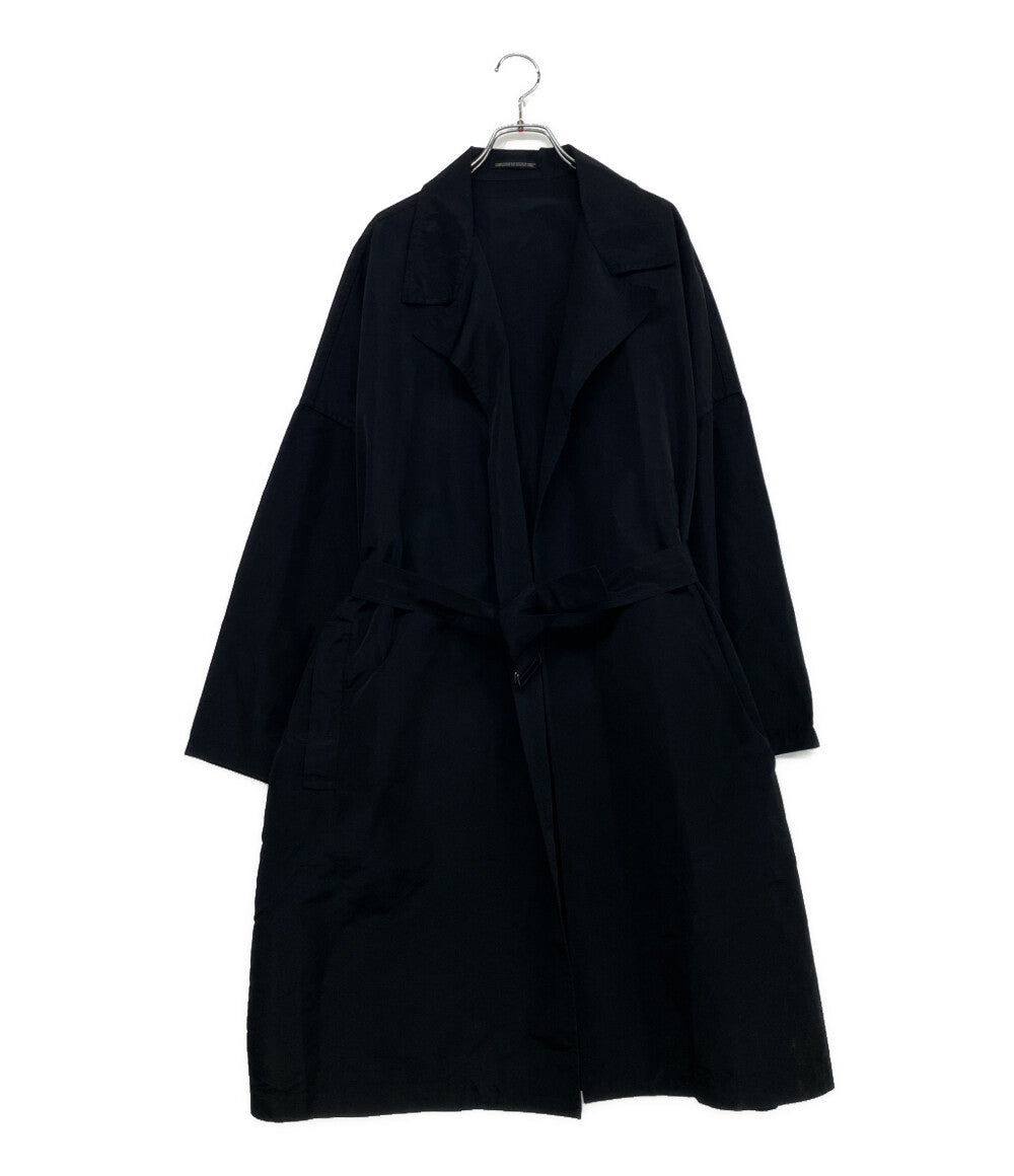 YOHJI YAMAMOTO トレンチコート ブラック NN-C58-50 レディース SIZE 1 ヨウジヤマモト
