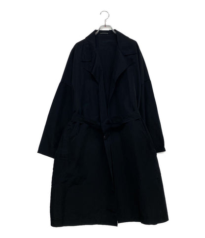 YOHJI YAMAMOTO トレンチコート ブラック NN-C58-50 レディース SIZE 1 ヨウジヤマモト