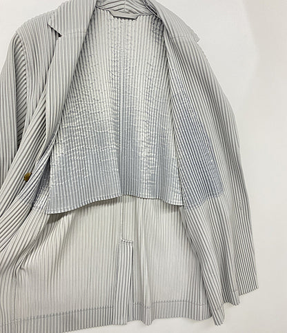 イッセイミヤケ 美品 テーラードジャケット HP55JD401 メンズ SIZE 3 ISSEY MIYAKE
