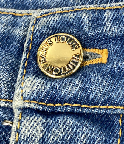 ルイヴィトン デニムパンツ バックモノグラムエンブロイダリー レディース SIZE 34 LOUIS VUITTON