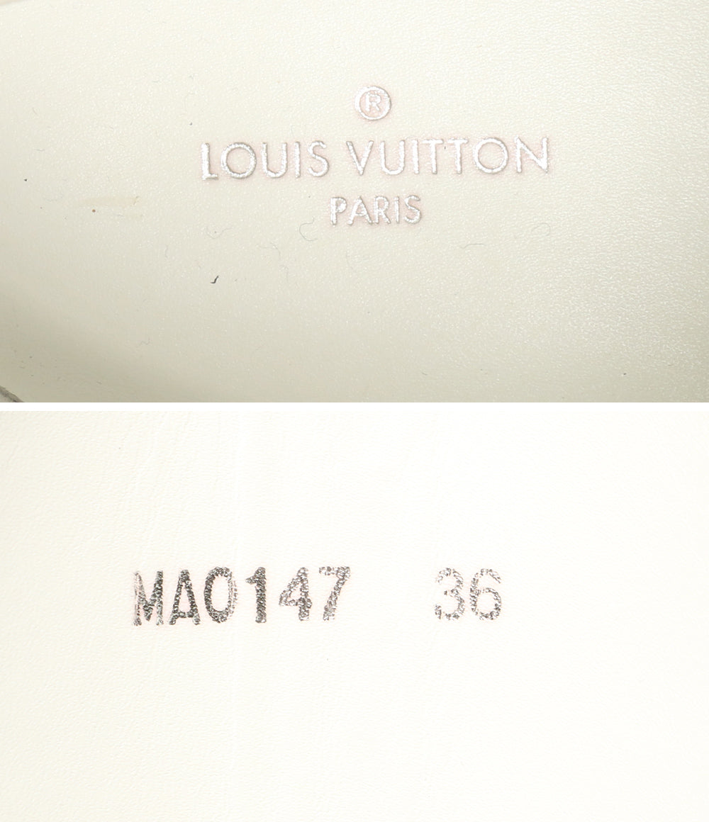 ルイヴィトン モノグラム ブーツ ローリエートライン 1A39EG レディース SIZE 36 LOUIS VUITTON