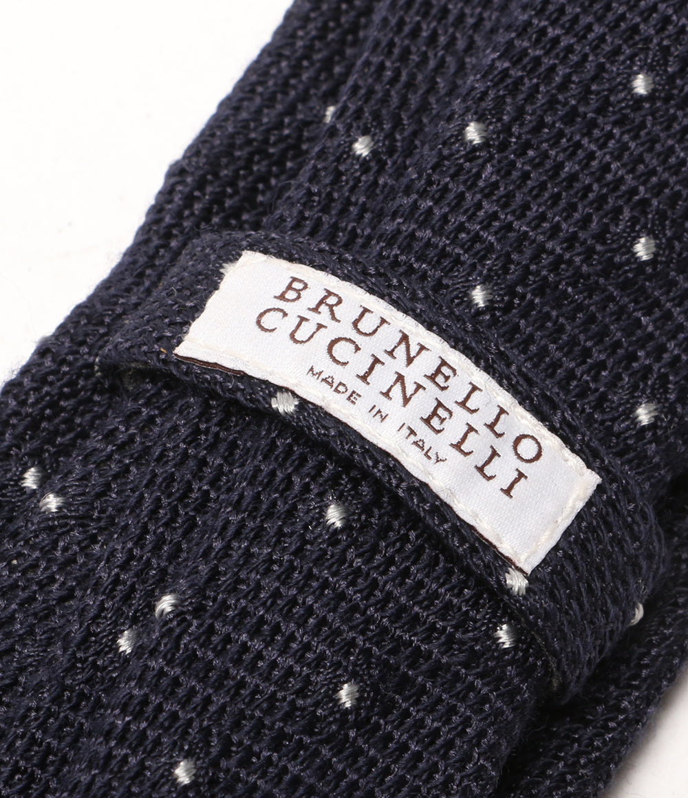 BRUNELLO CUCINELLI ネクタイ ニットタイ シルク混 メンズ ブルネロクチネリ
