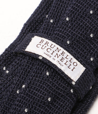 BRUNELLO CUCINELLI ネクタイ ニットタイ シルク混 メンズ ブルネロクチネリ