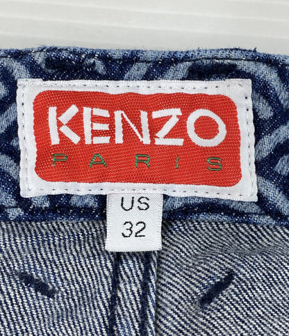 KENZO デニムパンツ 青海波 FE55DP4086K1 メンズ SIZE US32 ケンゾー