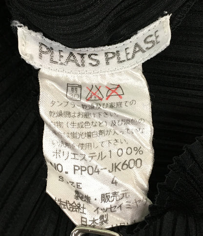 プリーツプリーズ タンクトップ Uネック レディース SIZE 4 PLEATS PLEASE