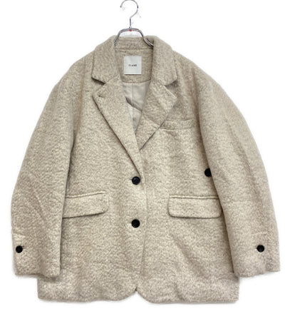 CLANE テーラードジャケット ミックスシャギー 15101-0002 レディース SIZE 2 クラネ