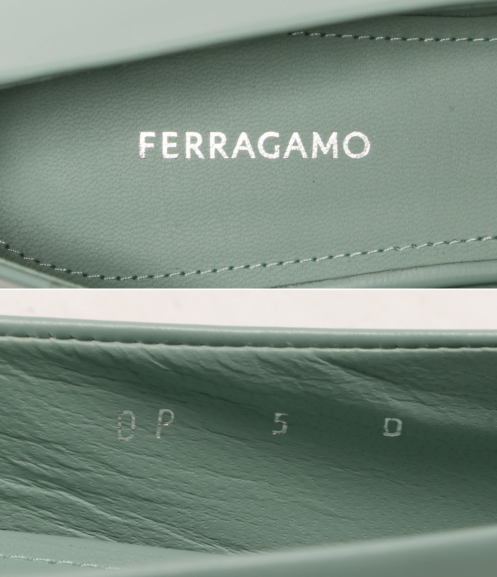 FERRAGAMO フェラガモ ニューヴァラ フラットシューズ レディース SIZE 5