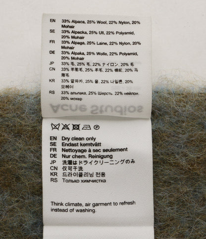 アクネストゥディオズ 美品 マフラー マルチカラー チェック CA0084 メンズ acne studios