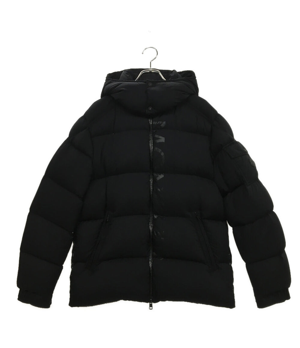 MONCLER ダウンジャケット ブラック フーディ メンズ SIZE 3 モンクレール