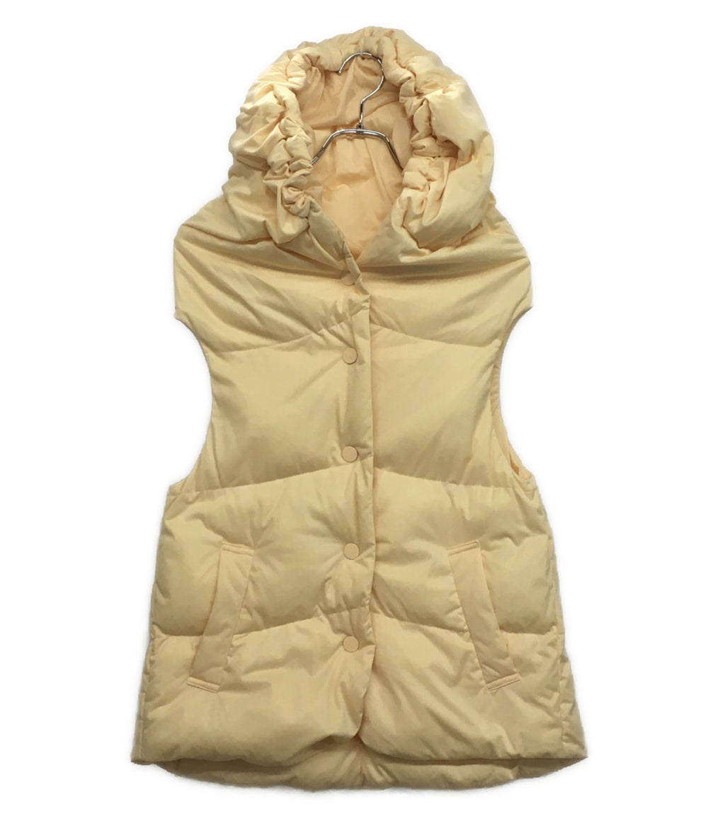 PLEATS PLEASE ベスト フーディダウンベスト PP14-ZE892 レディース SIZE 3 プリーツプリーズ