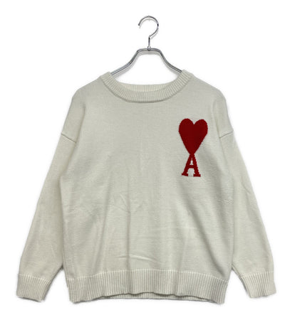 アミアレクサンドレマチウシ 長袖ニット クルーネック A21FK009 メンズ SIZE S AMI Alexandre Mattiussi