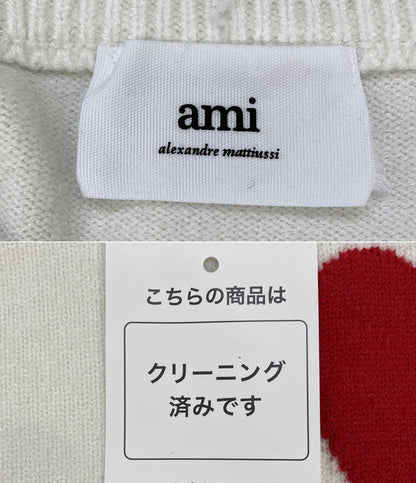 アミアレクサンドレマチウシ 長袖ニット クルーネック A21FK009 メンズ SIZE S AMI Alexandre Mattiussi