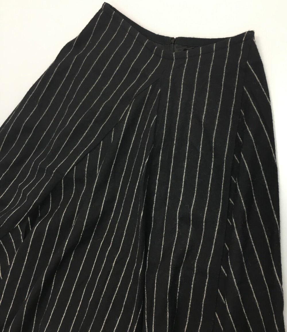 Drawer スカート ストライプ 6524-299-0910 レディース SIZE 36 ドゥロワー