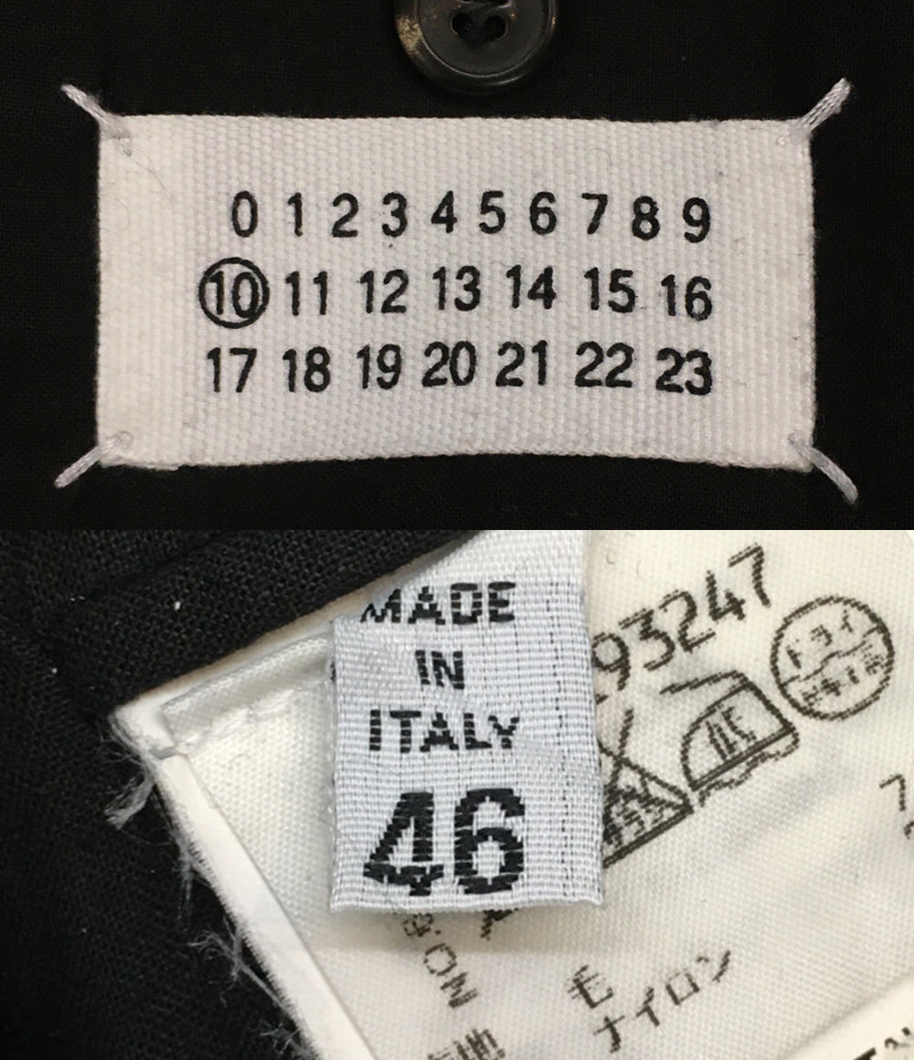 メゾンマルジェラ 美品 チェスターコート フィッシュボーン 930A02293247 メンズ SIZE 46 Maison Margiela