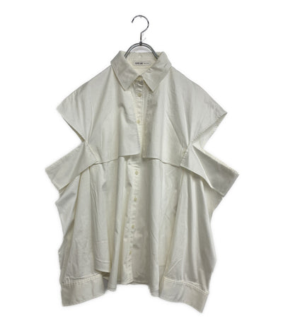 ADEAM 長袖シャツ ホワイト RHYME 43100-AAT0005PR レディース SIZE S アディアム