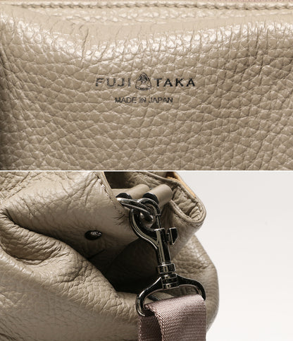 FUJITAKA フジタカ ショルダーバッグ シボ革 2WAY メンズ