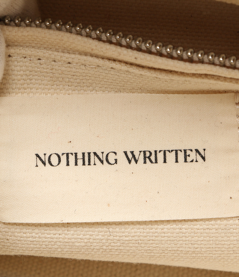美品 ナッシングリトゥン ハンドバッグ ブラウン レディース NOTHING WRITTEN