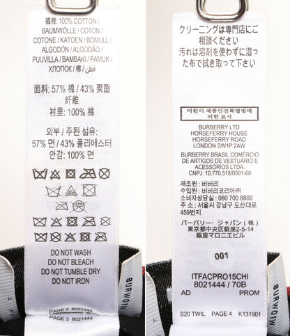 BURBERRY キャップ 8021444 ノバチェック メンズ SIZE L バーバリー