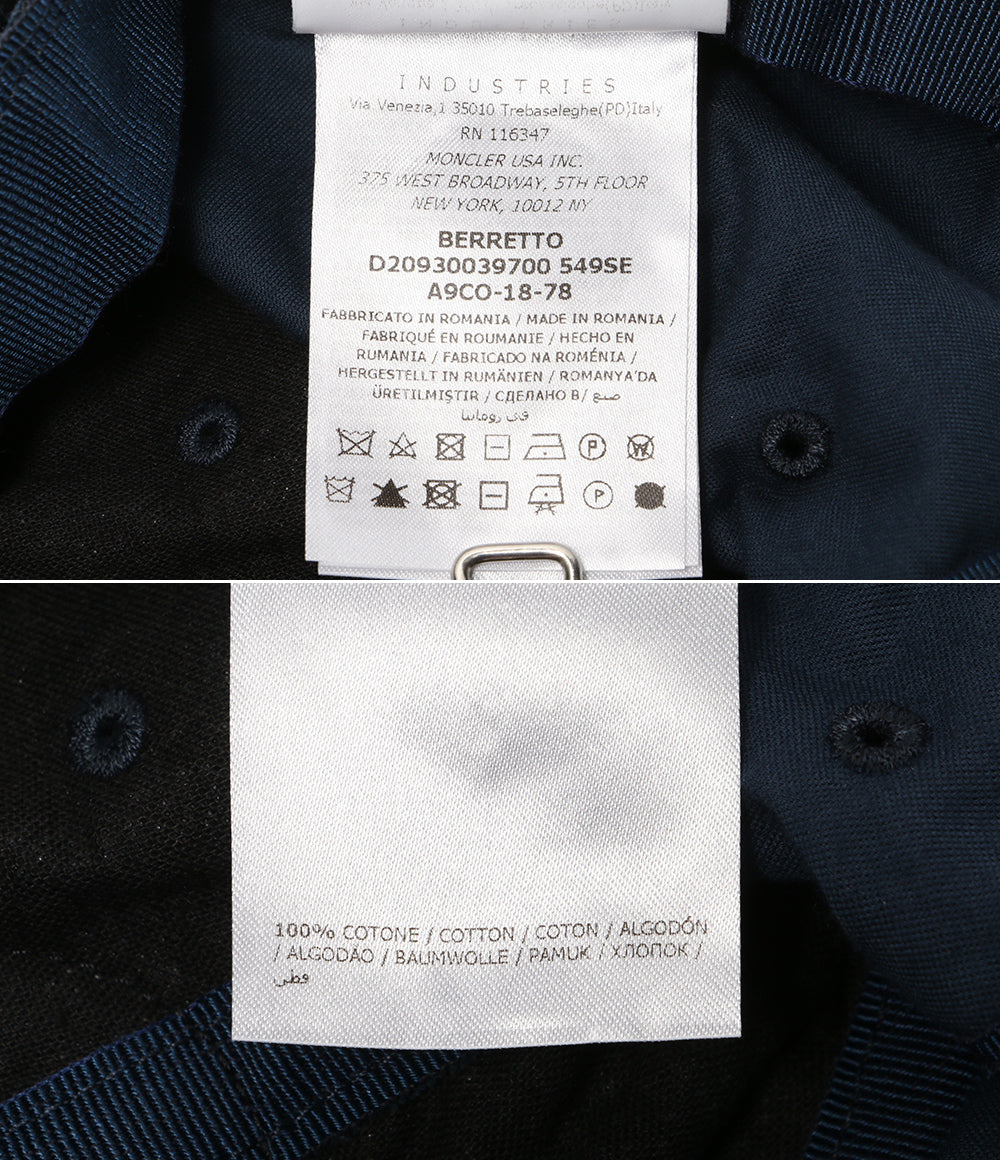 moncler キャップ ベロア メンズ モンクレール