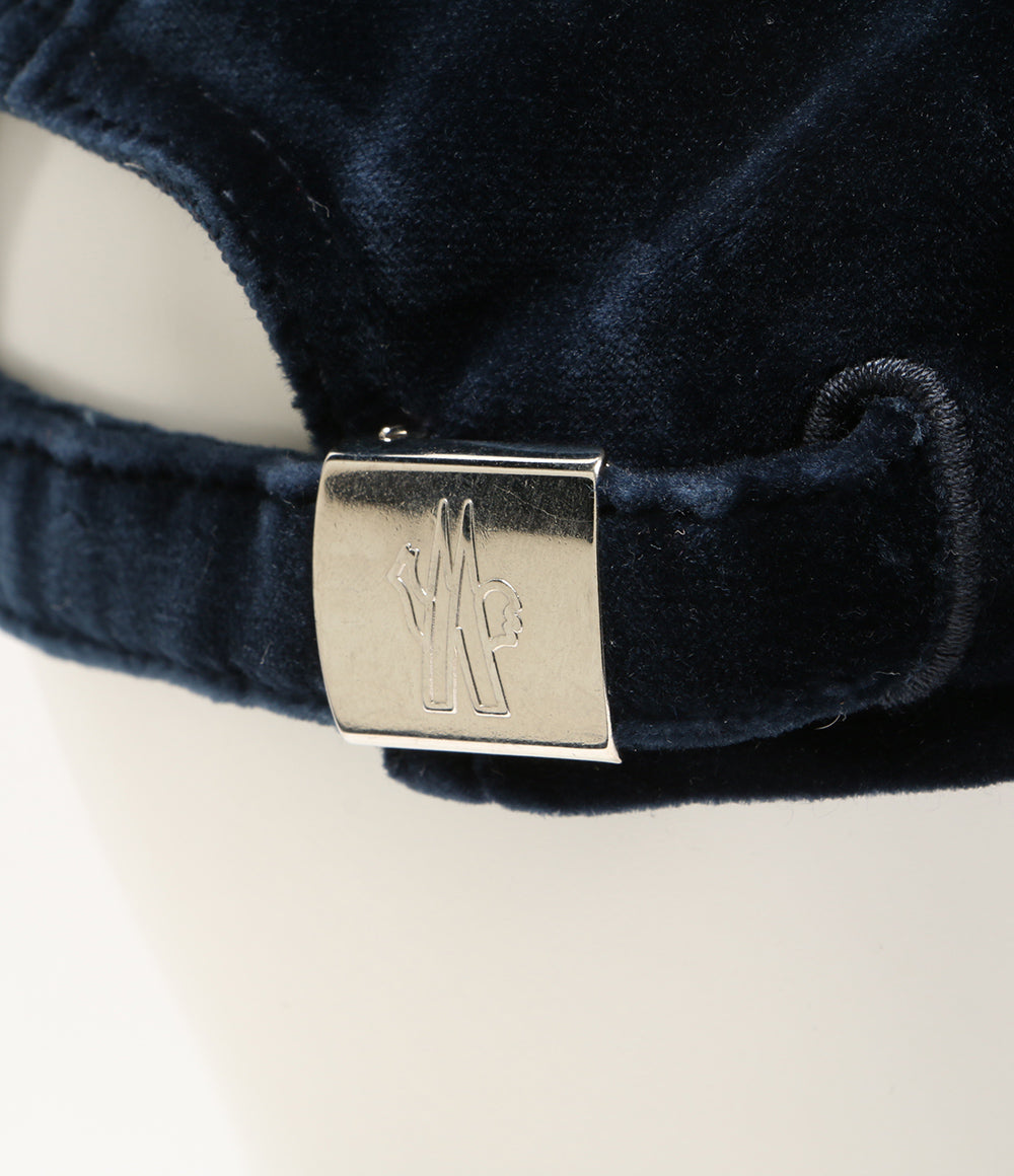 moncler キャップ ベロア メンズ モンクレール