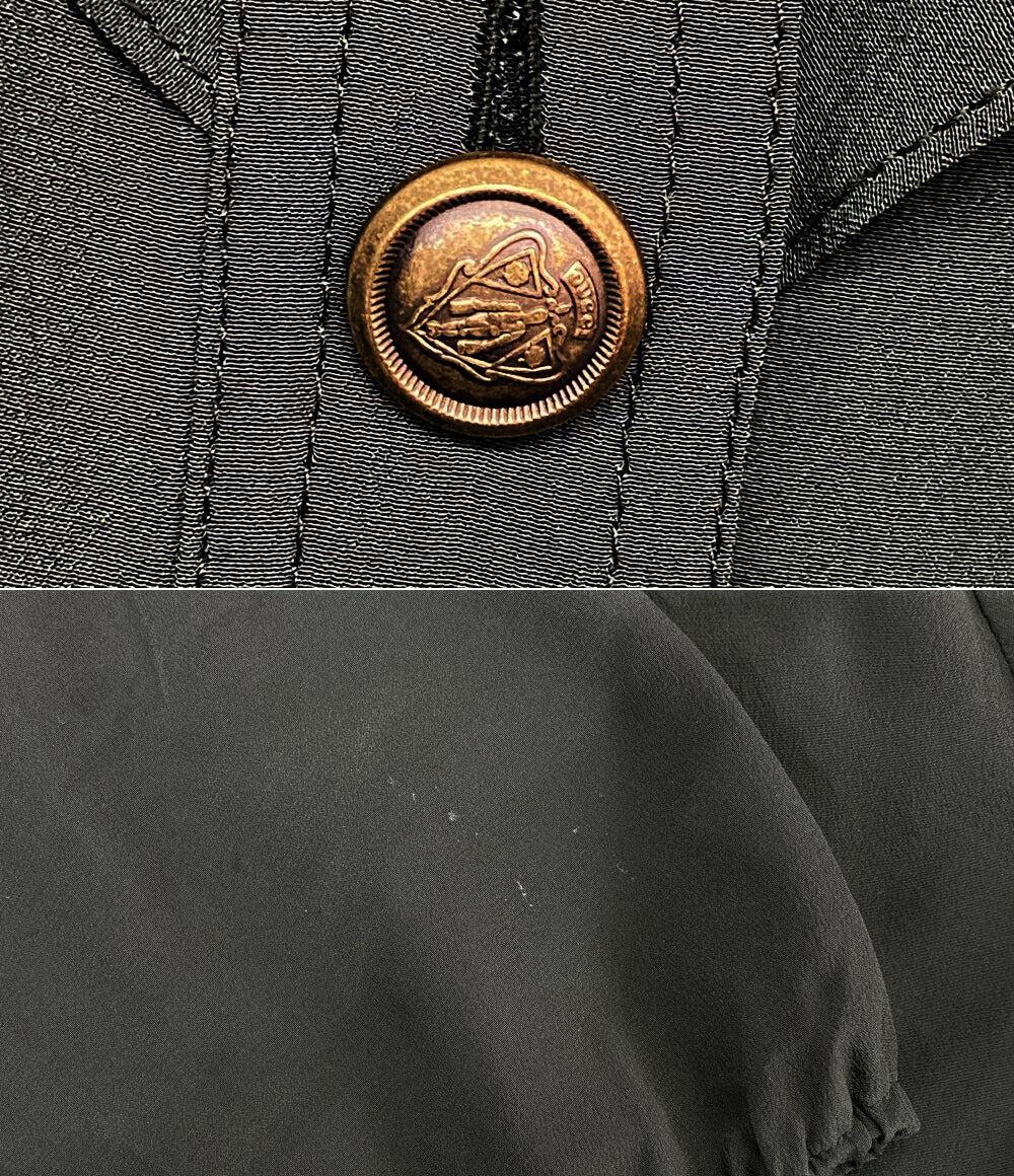 GUCCI 長袖ブラウス シルク 201431 ZS007 レディース SIZE 46 グッチ