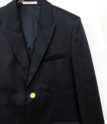 VALENTINO ジャケット ブレザー 金釦 ネイビー メンズ SIZE 44 ヴァレンチノ