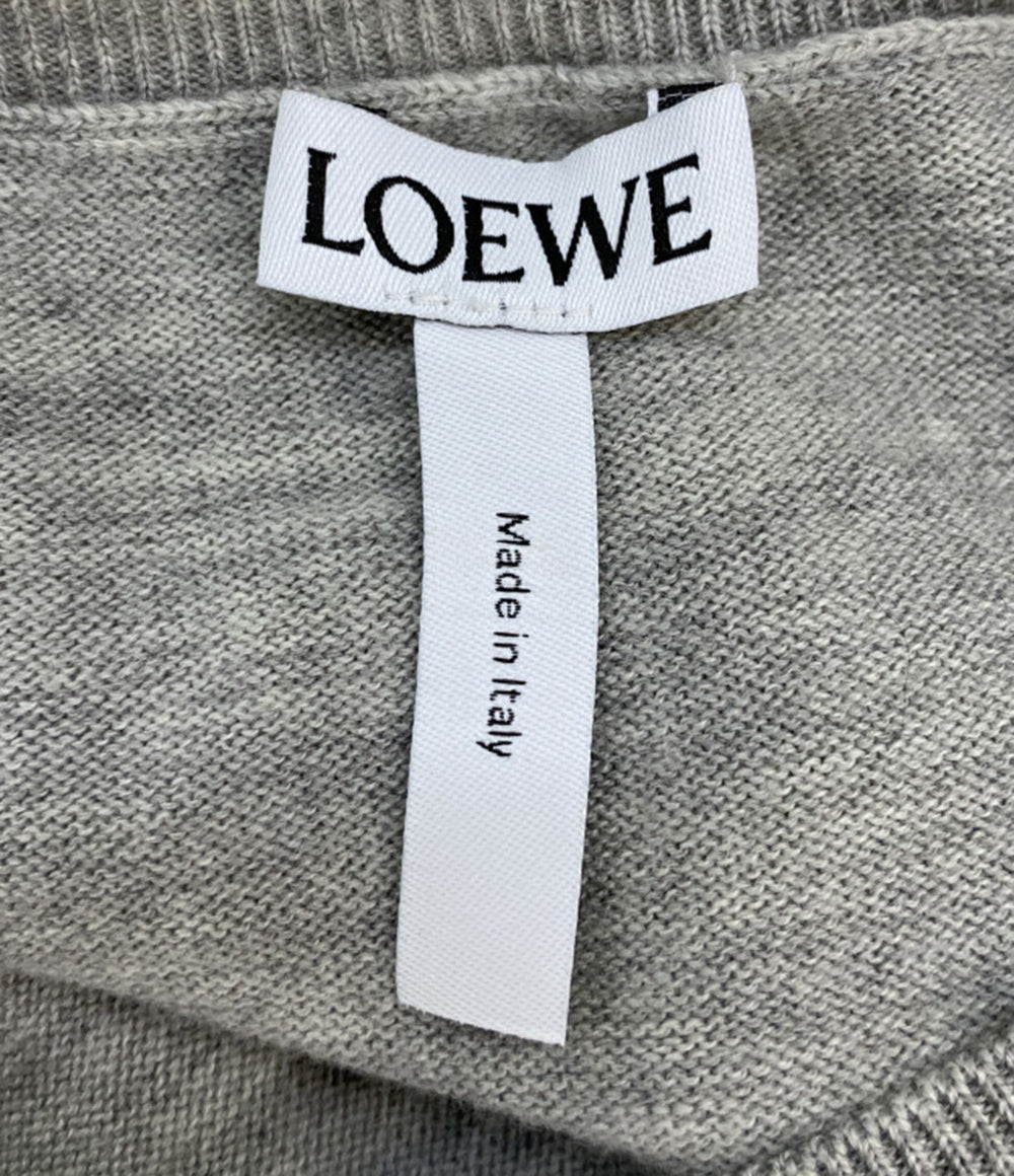 LOEWE 長袖ニット クルーネック Mouse グレー レディース SIZE XS ロエベ