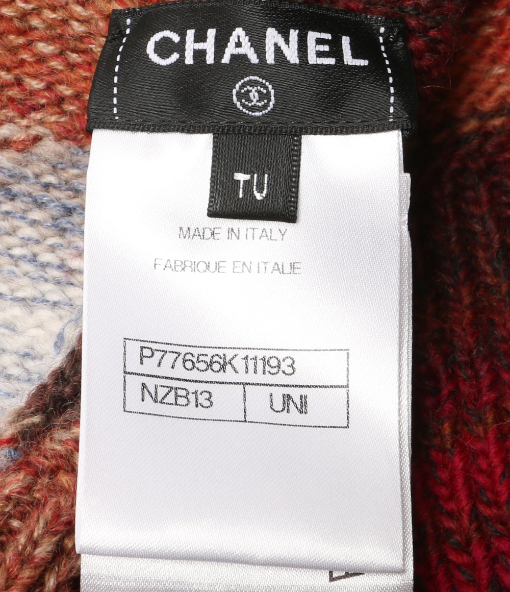 シャネル 美品 ニット帽 ココボタン付 24A レディース SIZE TU CHANEL