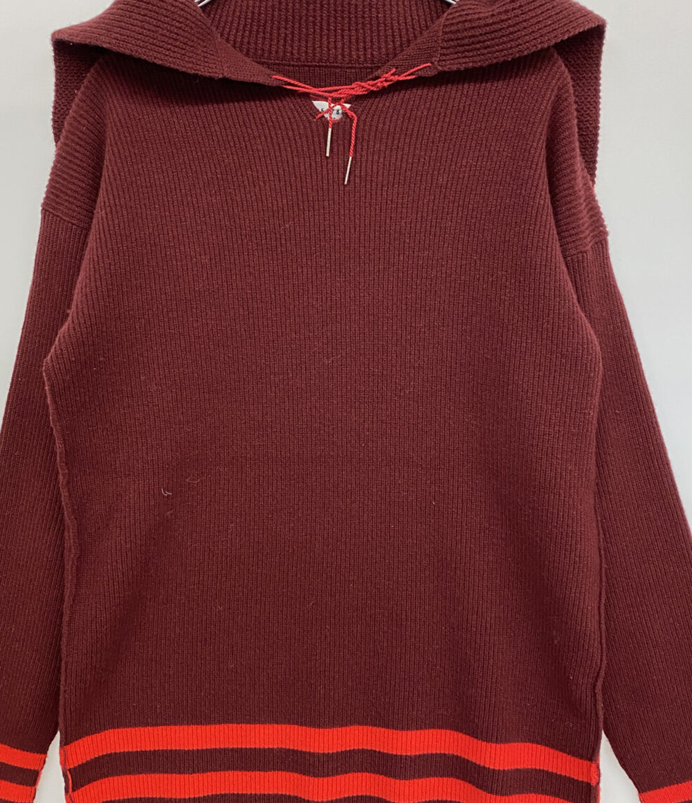 Maison Margiela 長袖ニット セーラーカラー 21AW レディース SIZE M メゾンマルジェラ