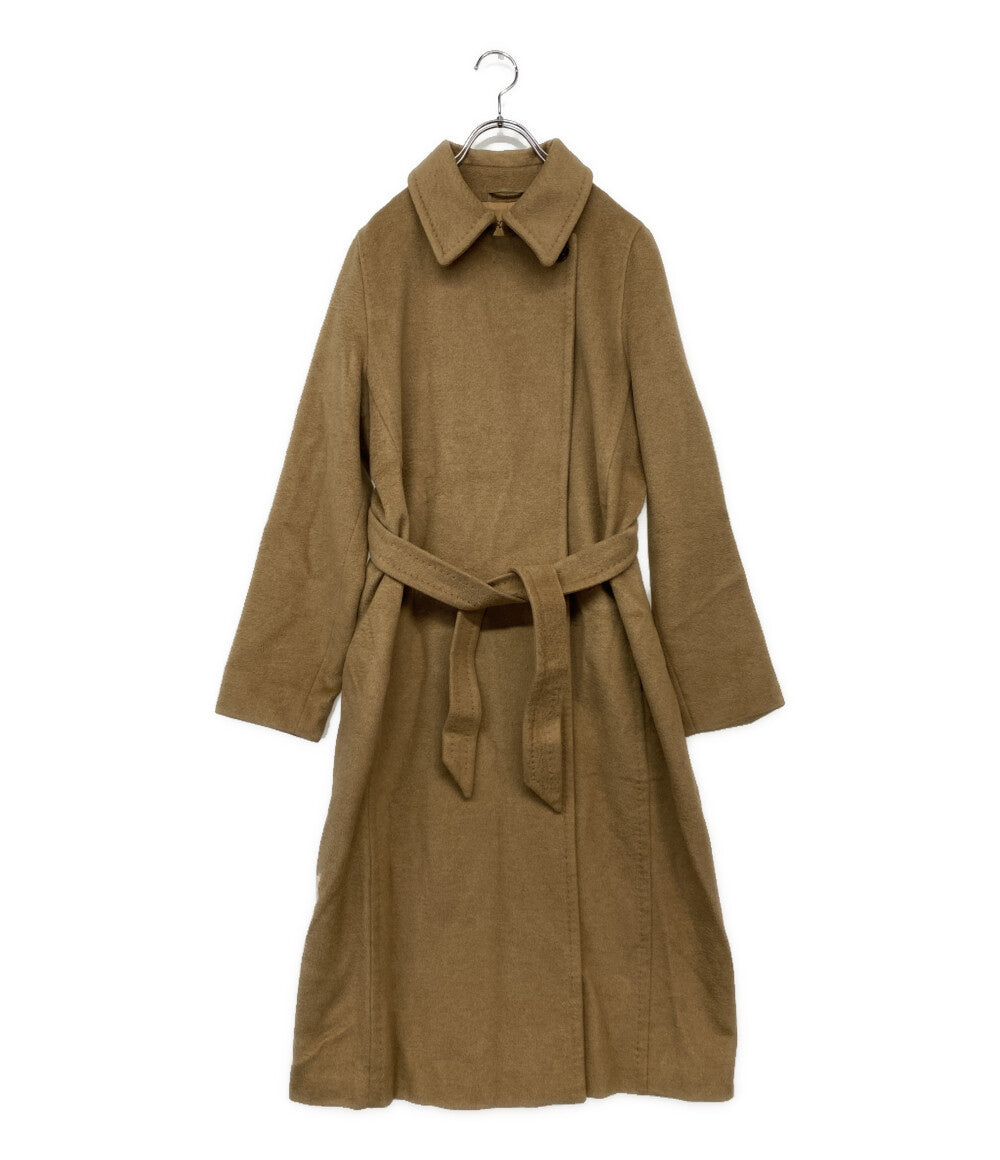 MAX MARA コート マニュエラ キャメル100% レディース SIZE 42 マックスマーラ