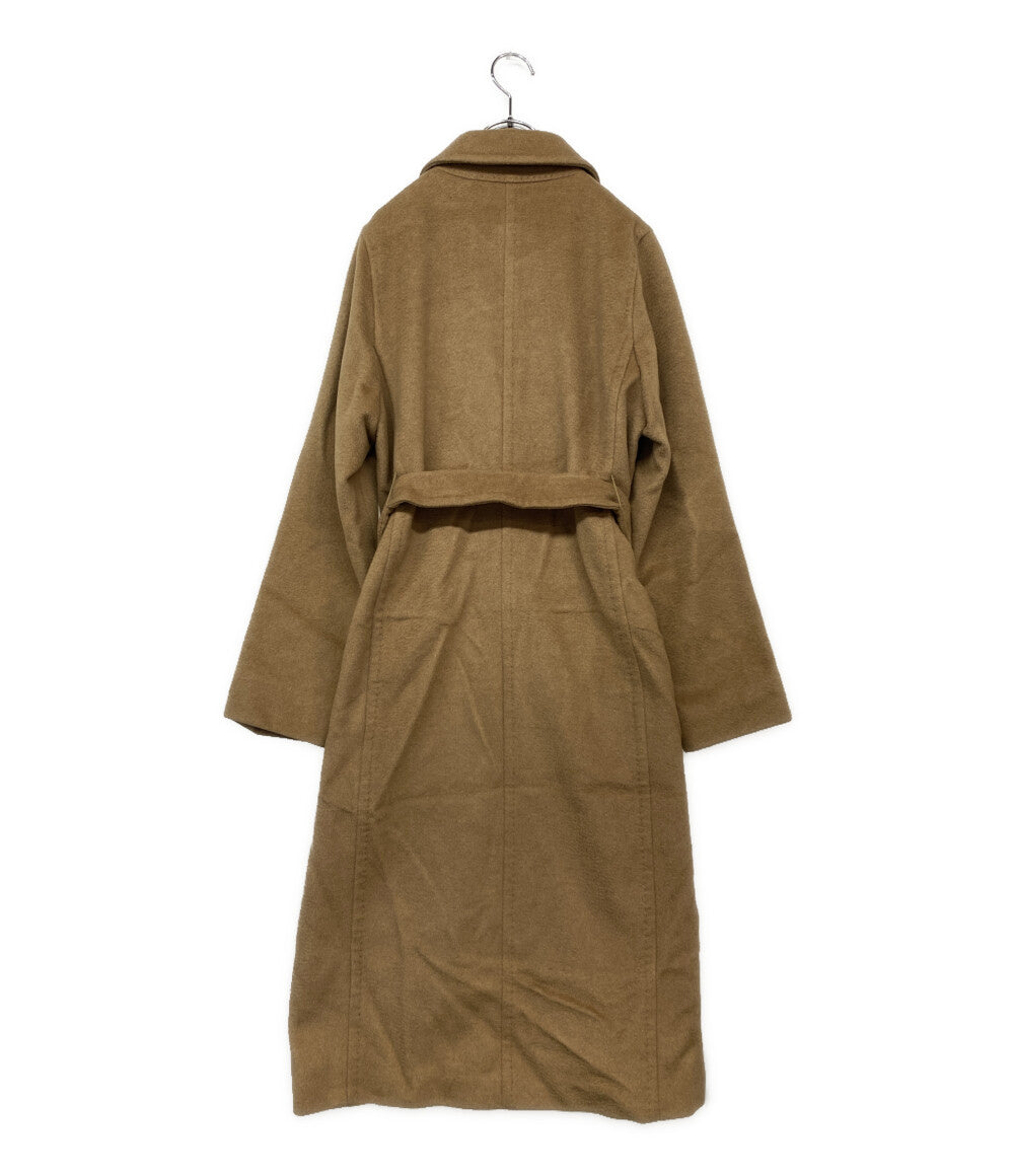 MAX MARA コート マニュエラ キャメル100% レディース SIZE 42 マックスマーラ