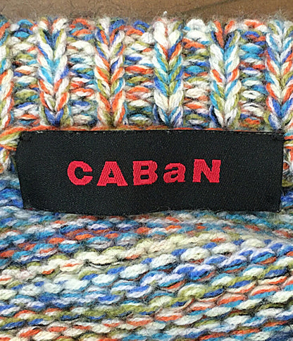 caban キャバン ニット カシミア混 マルチカラー 59-02-04-02024 レディース SIZE F