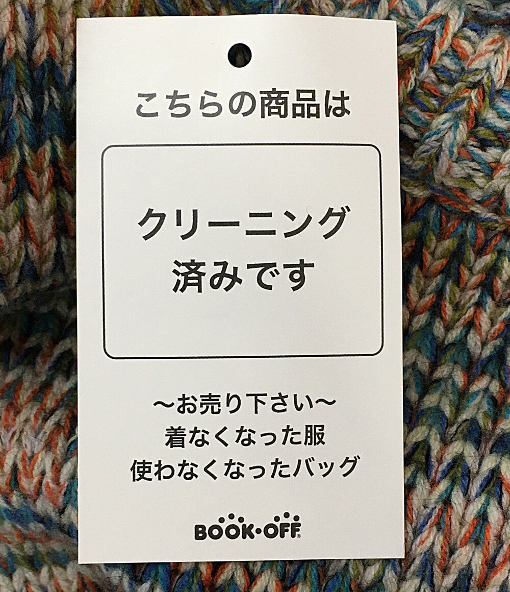 caban キャバン ニット カシミア混 マルチカラー 59-02-04-02024 レディース SIZE F