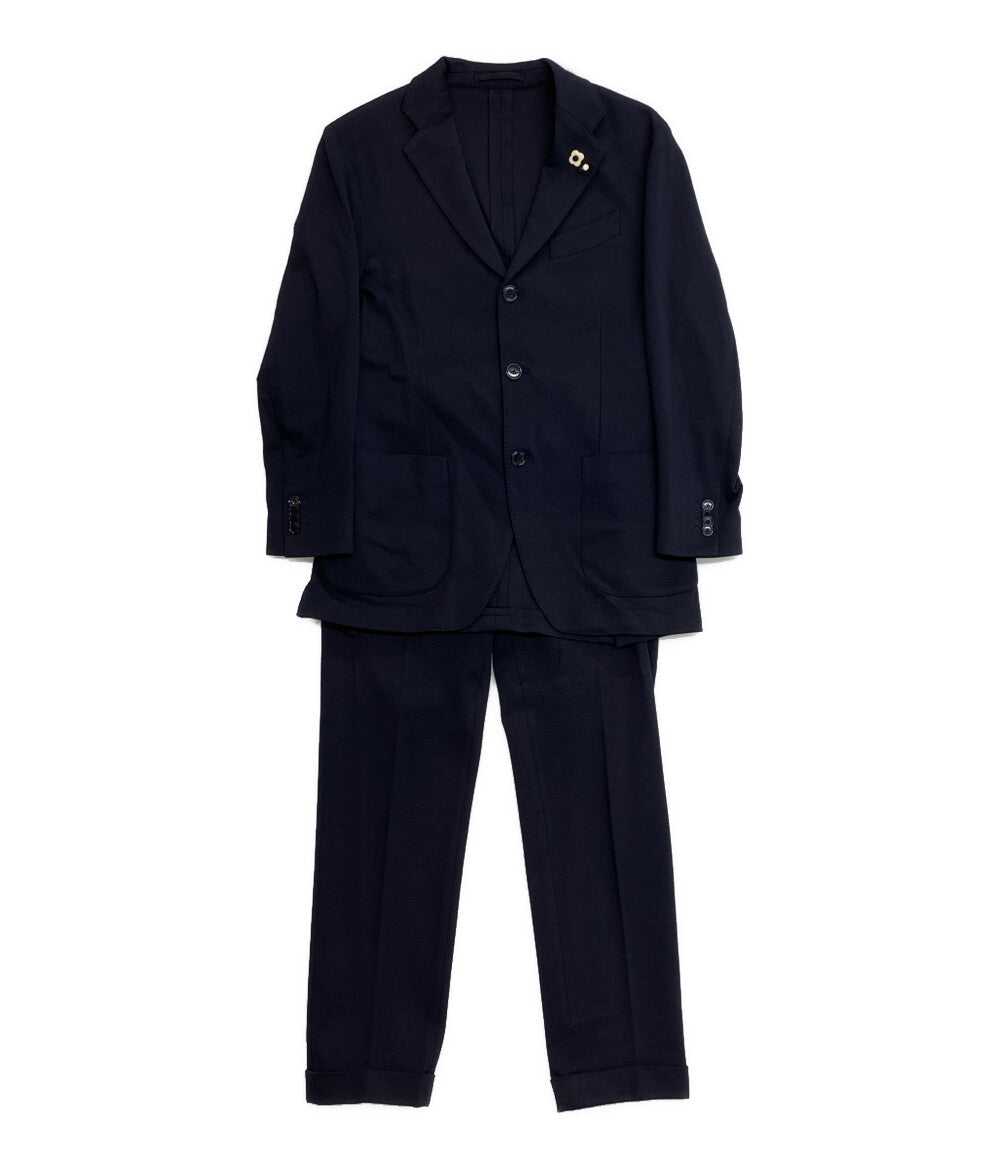 LARDINI セットアップ スーツ ネイビー メンズ SIZE 46 ラルディーニ