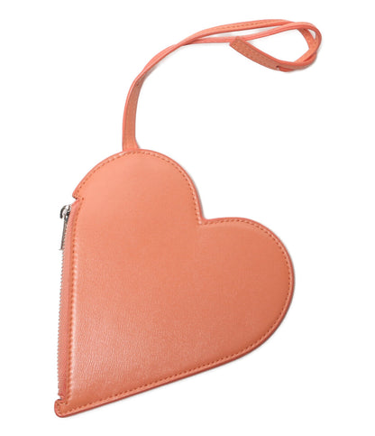 Jil sander HEART POUCH サーモンピンク レディース ジルサンダー