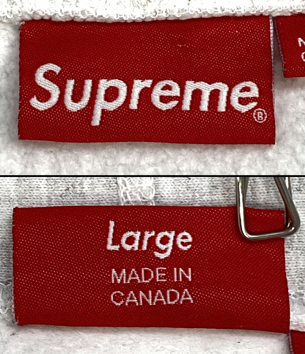 シュプリーム パーカー 19AW S Logo Hooded Sweatshirt Ash Grey メンズ SIZE L Supreme