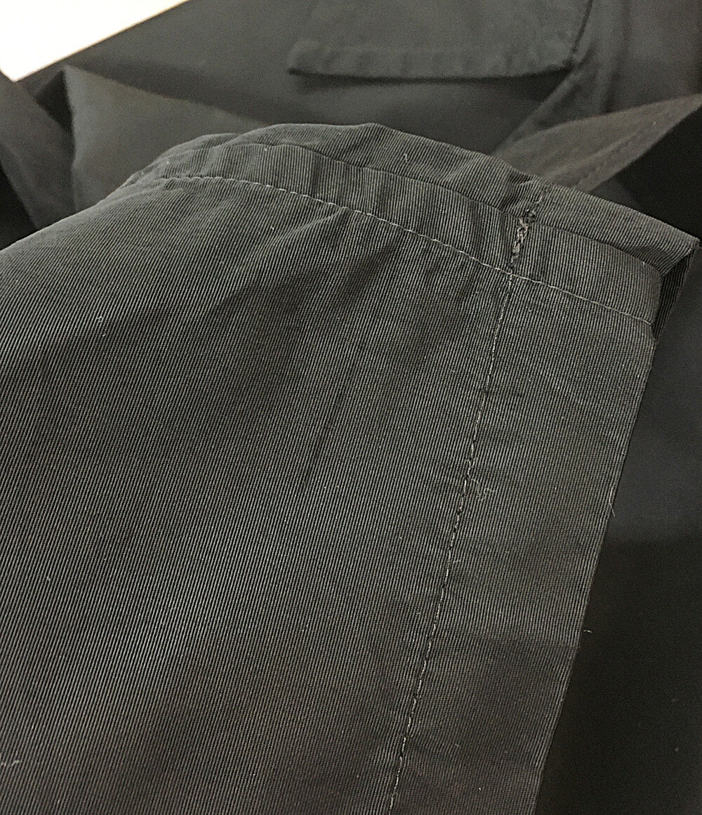 YOHJI YAMAMOTO コート ブラック ベルト有 NN-C58-501 レディース SIZE 1 ヨウジヤマモト