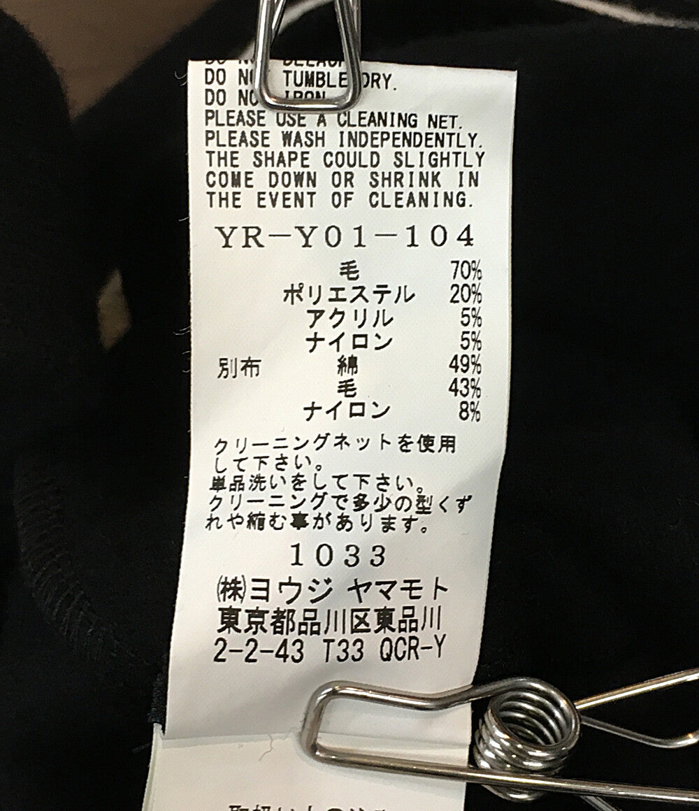 Y's ウールポンチョ サイドボタン 20AW YR-Y01-104 メンズ SIZE 1 ワイズ