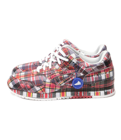 美品 ASICS × COMME des GARCONS SHIRT コムデギャルソンシャツ スニーカー Gel-Lyte III メンズ SIZE 28cm アシックス