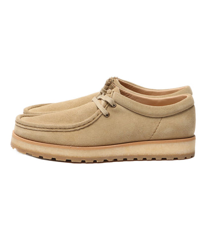 美品 Clarks スニーカー walla scout lo Dark Sand Suede メンズ SIZE UK 9.5 クラークス