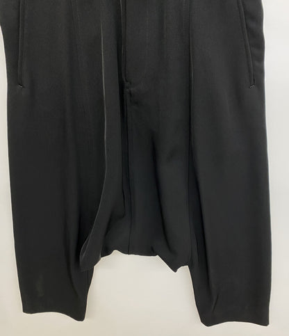 BLACKCOMME des GARCONS ブラック コムデギャルソン サスペンダーパンツ ブラック 1I-U001 メンズ SIZE XS