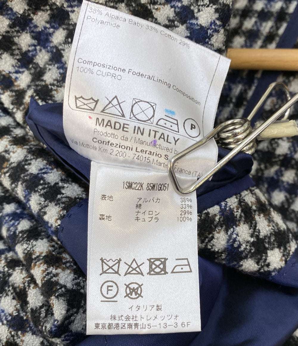 TAGLIATORE シングルジャケット チェック 1SMC22K メンズ SIZE 52 タリアトーレ