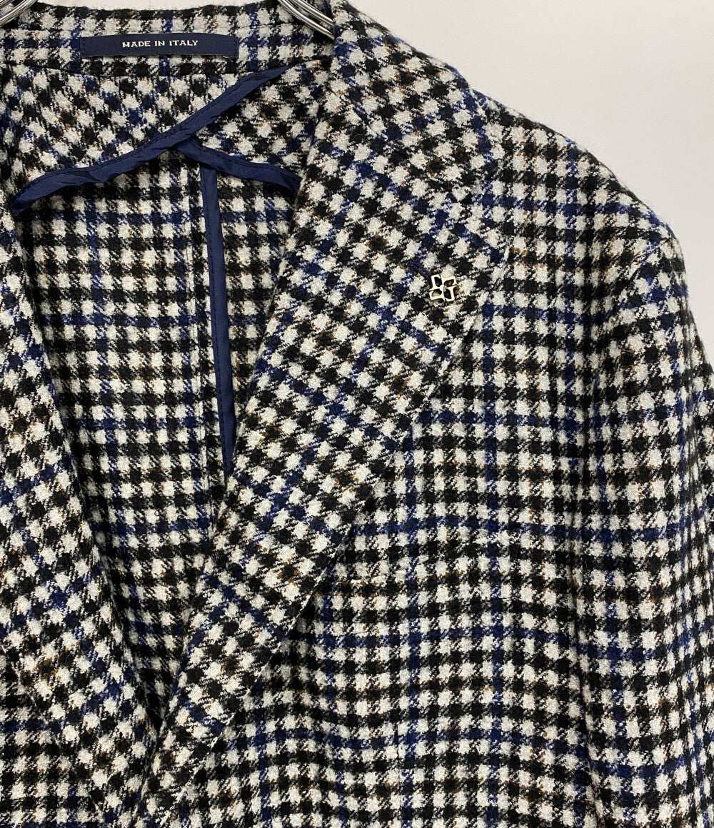 TAGLIATORE シングルジャケット チェック 1SMC22K メンズ SIZE 52 タリアトーレ