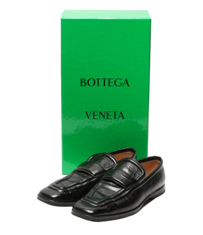 BOTTEGA VENETA クロコ型押しローファー レディース SIZE 37 ボッテガヴェネタ